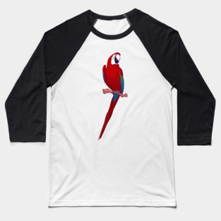 Red-and-green macaw Baseball T-Shirt